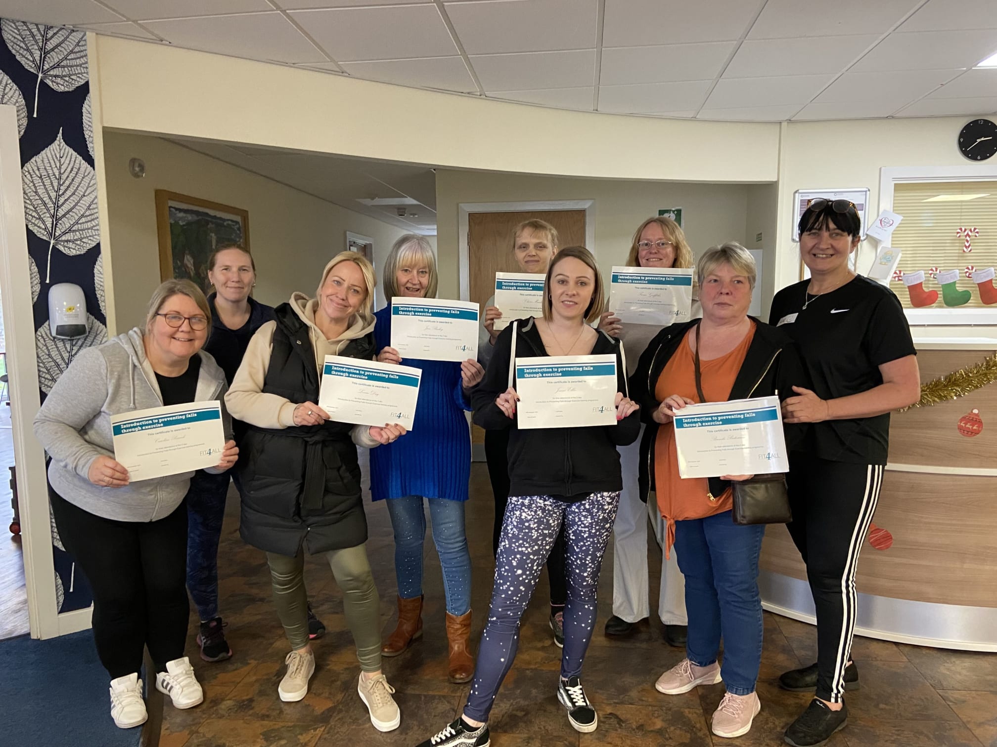 Fit4All fall prevention course participants