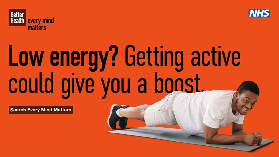 Low energy? Getting active could give you a boost